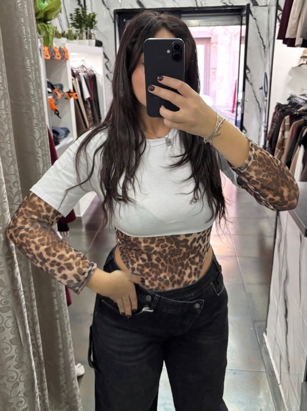 Jeans doppia abbottonatura